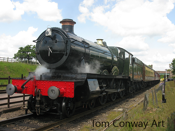 Black steam engine train vintage s02