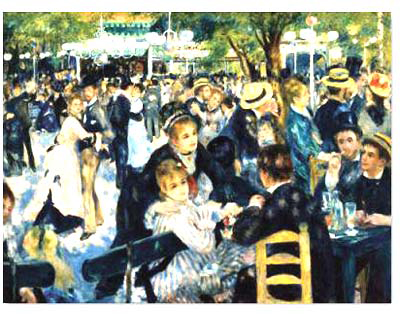 Pierre Auguste Renoir,  le moulin de la gallette02