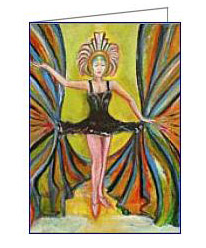 black tutu art deco card02