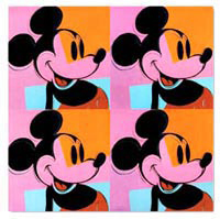 pop art mickey mouse Andy warhol08